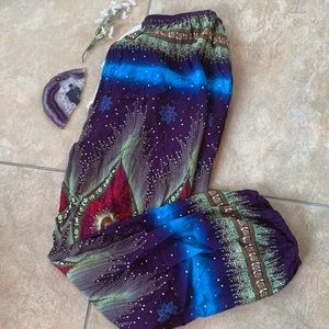Colorful Boho Lounge Pants
